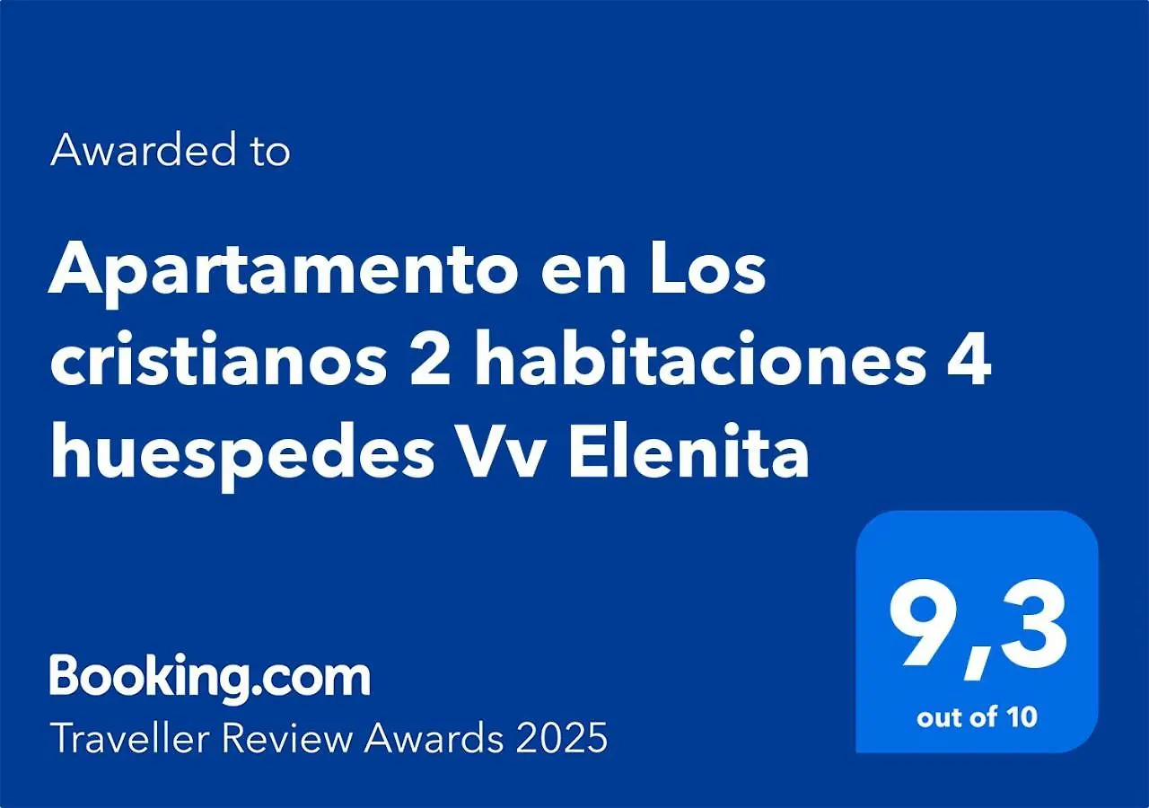 Apartamento En Los Cristianos 2 Habitaciones 4 Huespedes Vv Elenita Appartamento Los Cristianos (Tenerife)